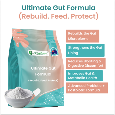 Ultimate Gut Formula-“Rebuild. Feed. Protect.”